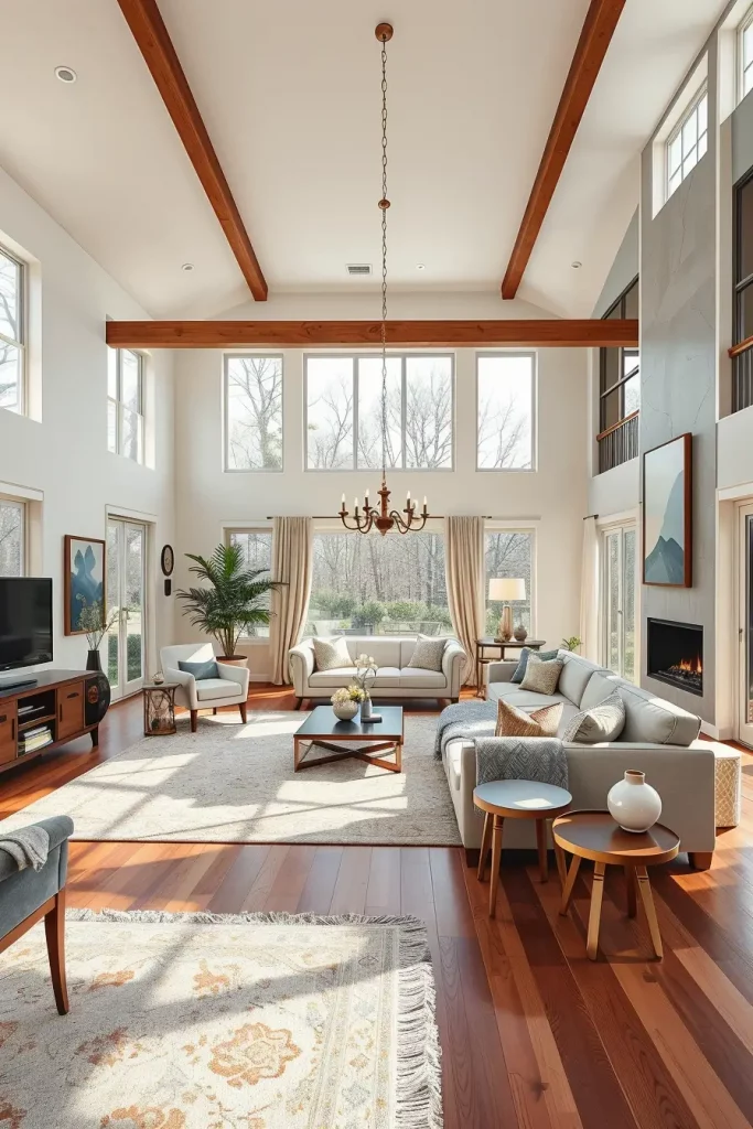 66 Cherry Coded Accents for Open-Plan Houses: Elegant Design Ideas