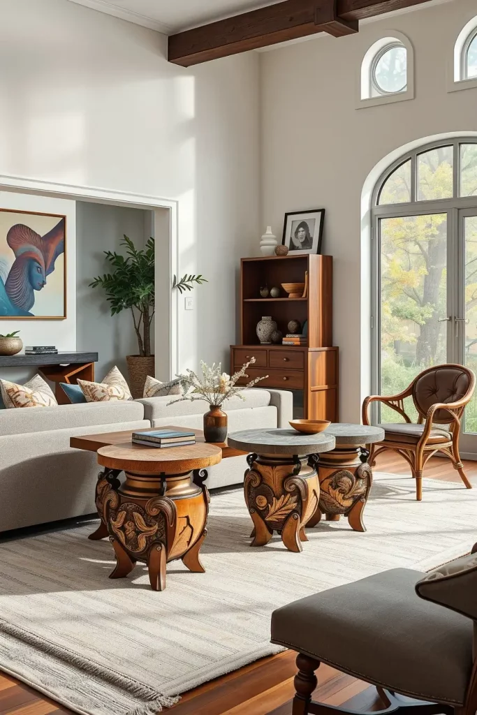 64 Artisan Furniture Accents for Living Room That Transform Your Home