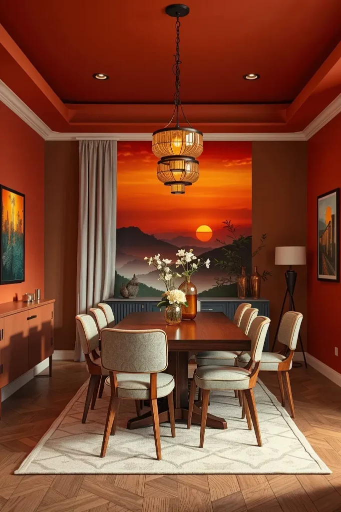 62 Warm-Toned Dining Room Interiors To Inspire Your Home Design