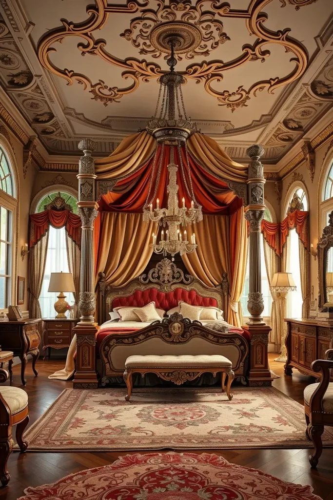 64 Rococo Revival Bedroom Furniture Ideas for Timeless Elegance