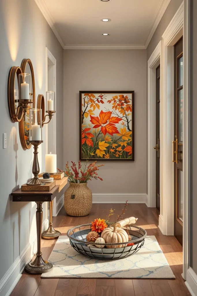 64 Fall Hallway Decor Trends to Transform Your Entryway This Season