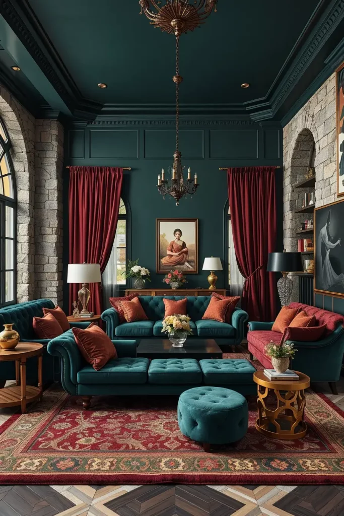 62 Castlecore Living Room Inspiration: Ideas for a Regal and Cozy Home