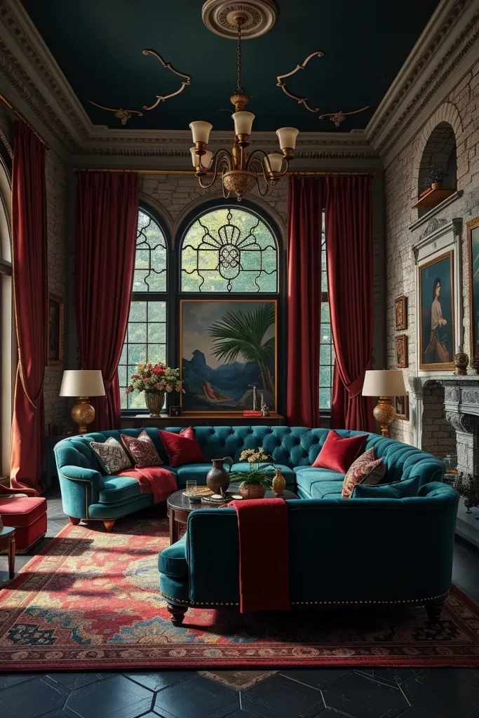 62 Castlecore Living Room Inspiration: Ideas for a Regal and Cozy Home