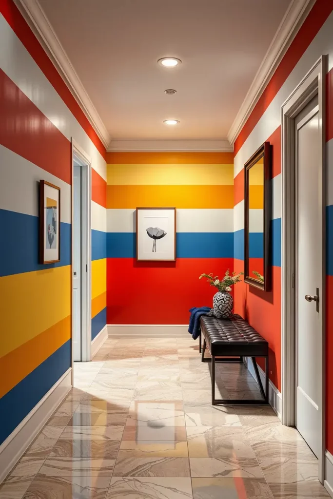 62 Primary Play Bold Hallway Decor Trends to Transform Your Home