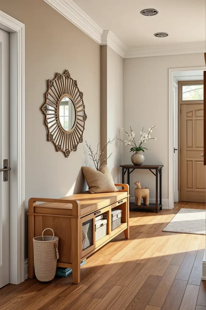 62 Modern Hallway Design With Natural Materials: Stylish Ideas for a Timeless Home
