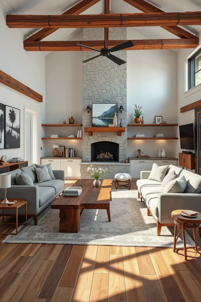 64 Warm Rustic Living Room Ideas for a Cozy and Inviting Home
