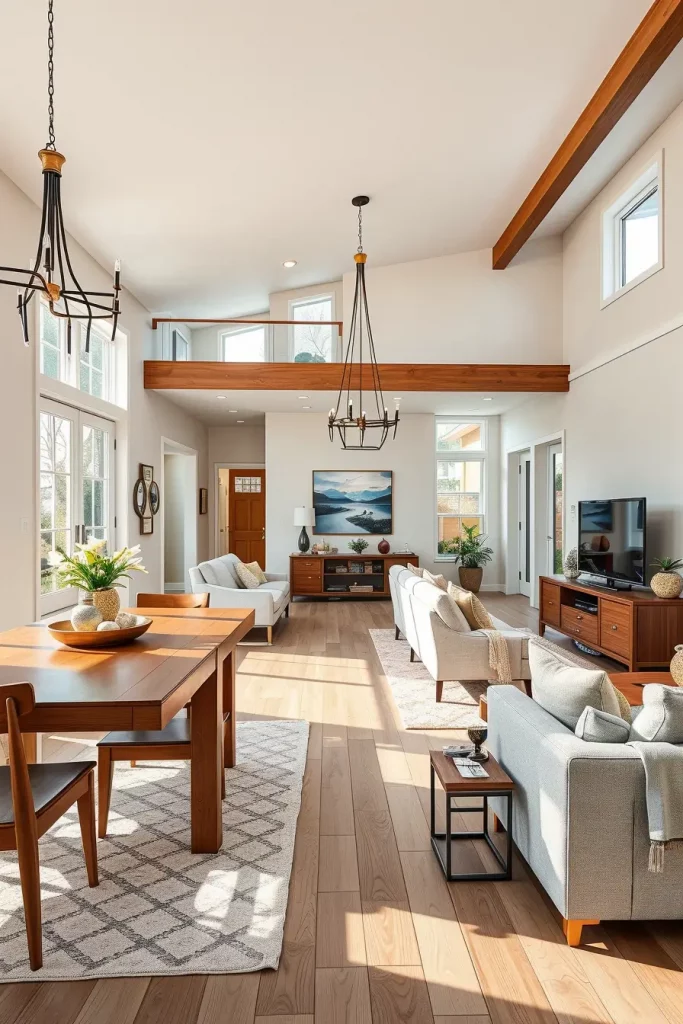 66 Cherry Coded Accents for Open-Plan Houses: Elegant Design Ideas