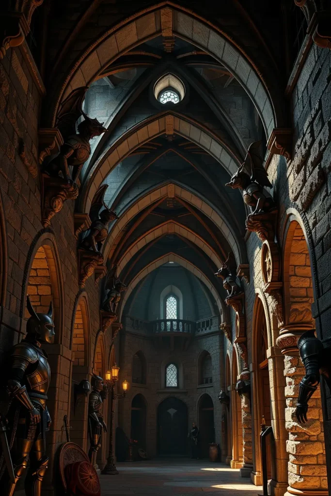 64 Castlecore Hallway Inspiration: Magical Medieval Designs for Your Home