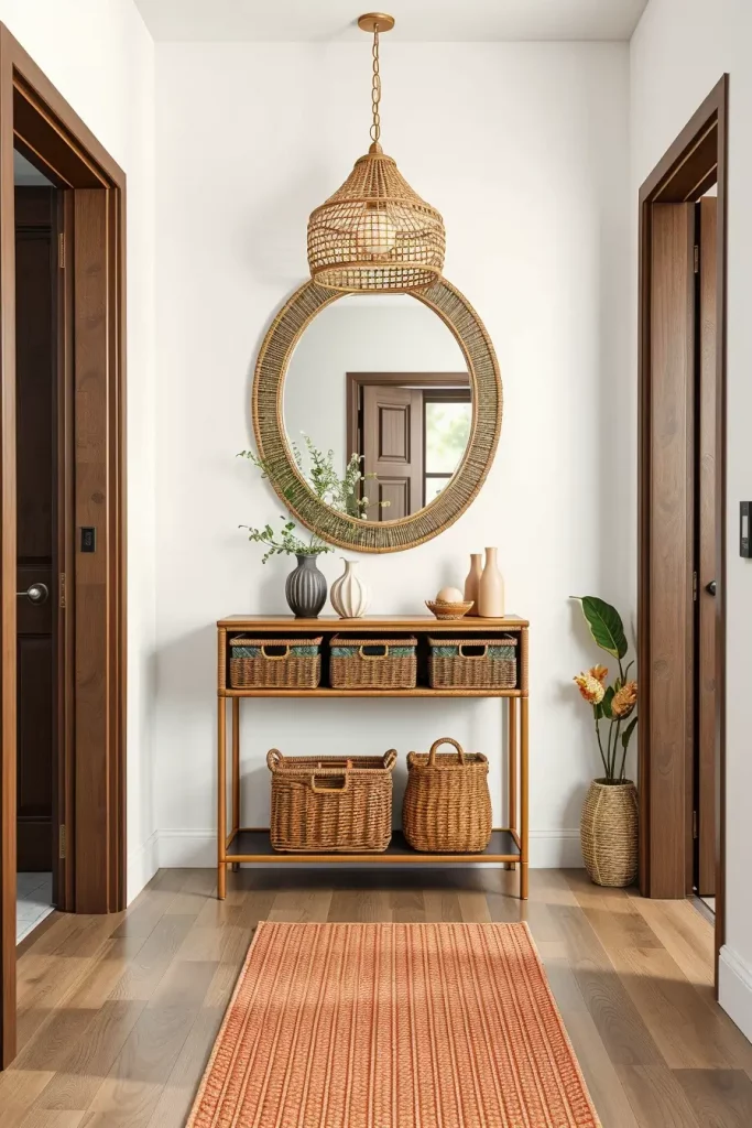 62 Modern Hallway Design With Natural Materials: Stylish Ideas for a Timeless Home