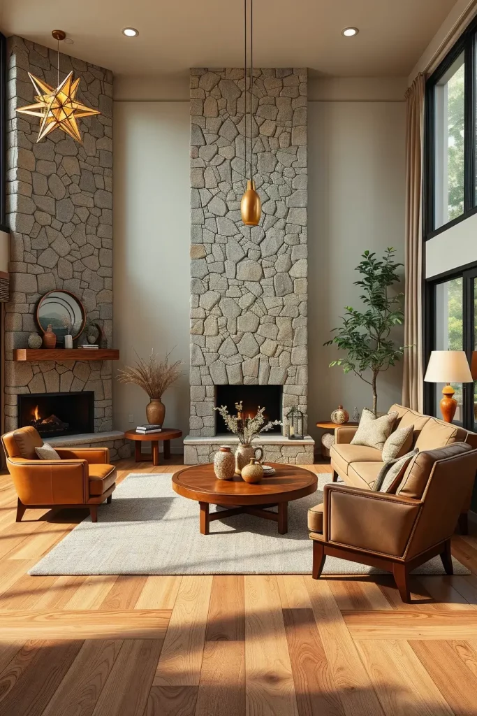 64 Earth-Tone Living Room Ideas for a Warm and Natural Home