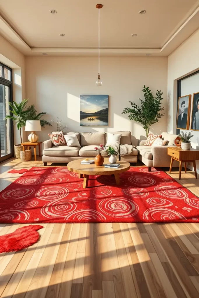 64 Cherry Coded Living Room Color Palette Ideas for Modern Interiors