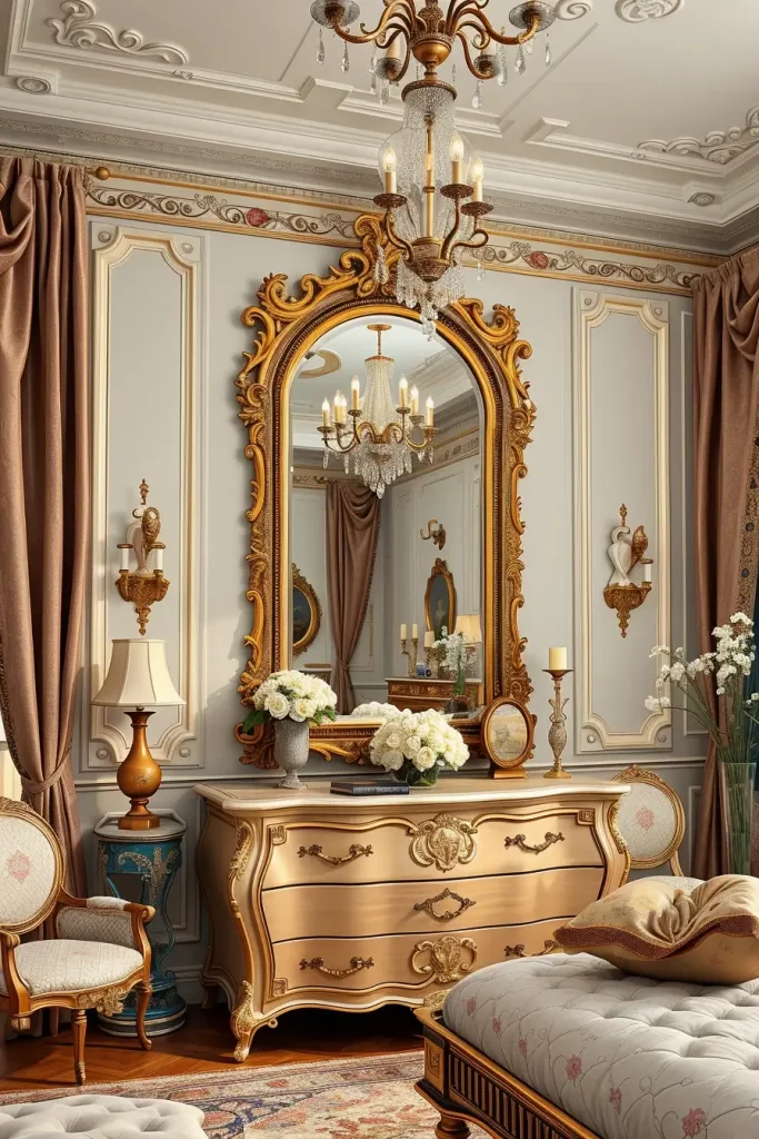 64 Rococo Revival Bedroom Furniture Ideas for Timeless Elegance