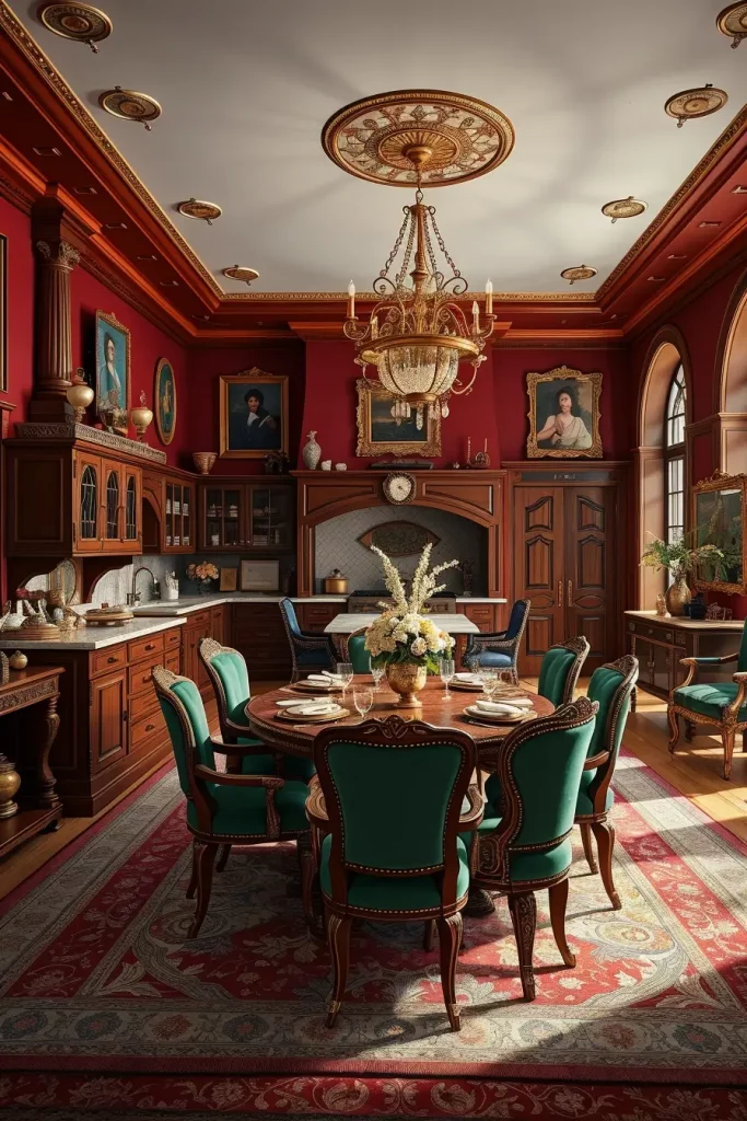 63 Castlecore Kitchen and Dining Room Inspiration Ideas for Timeless Medieval Elegance