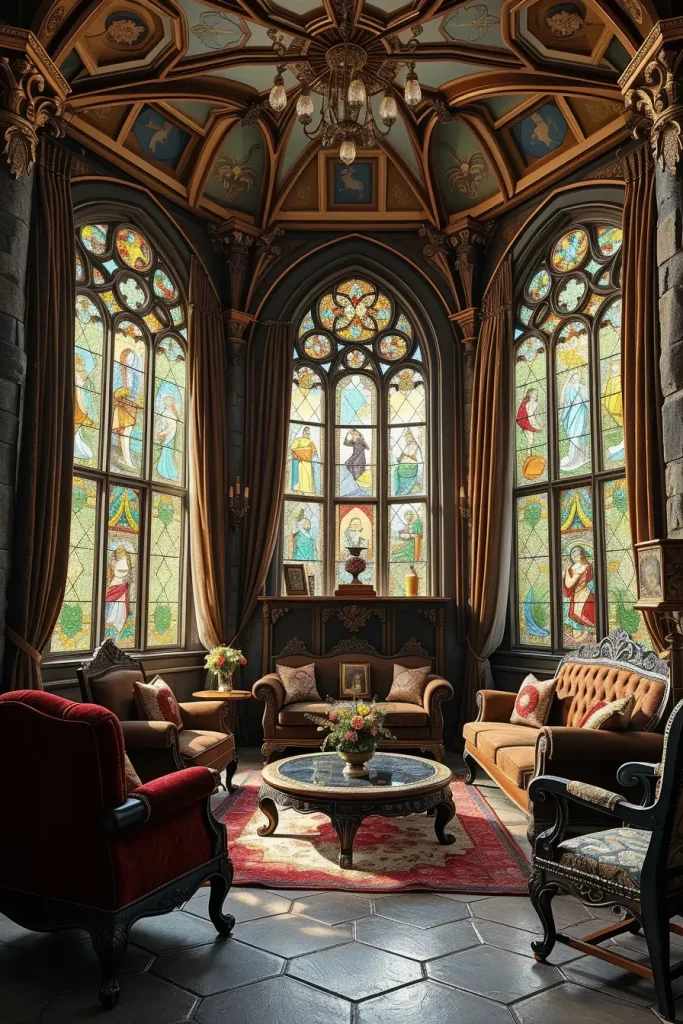 62 Castlecore Living Room Inspiration: Ideas for a Regal and Cozy Home