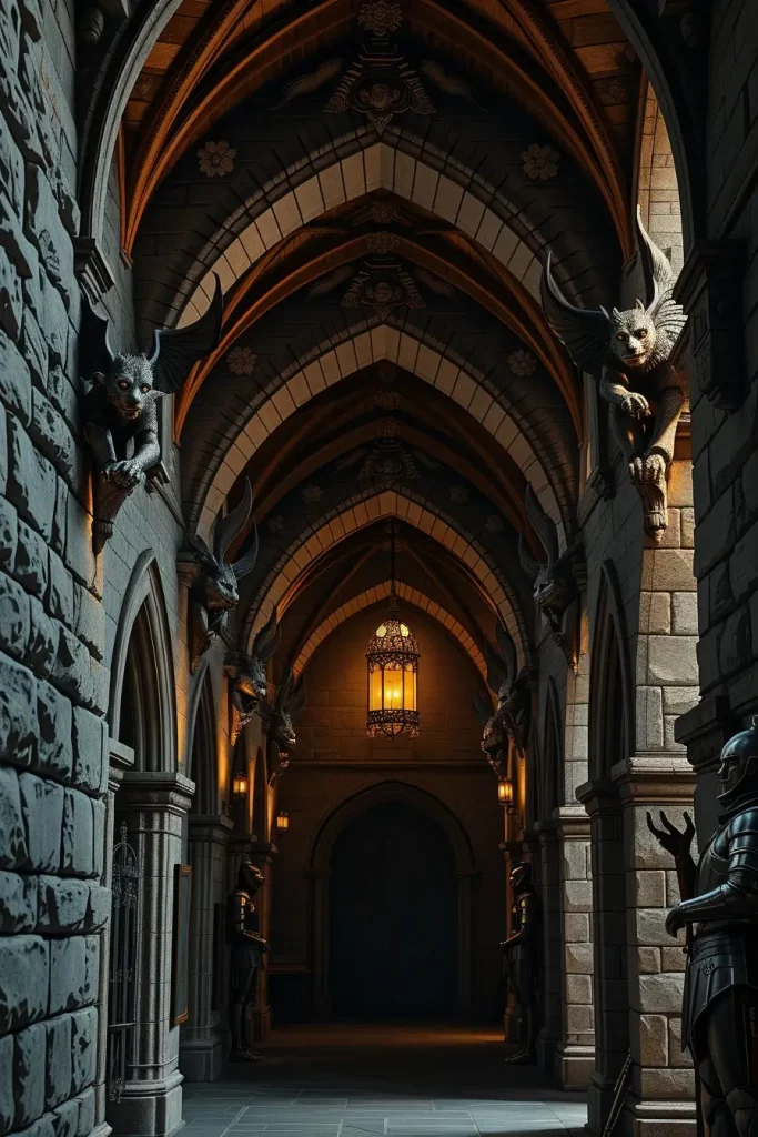 64 Castlecore Hallway Inspiration: Magical Medieval Designs for Your Home
