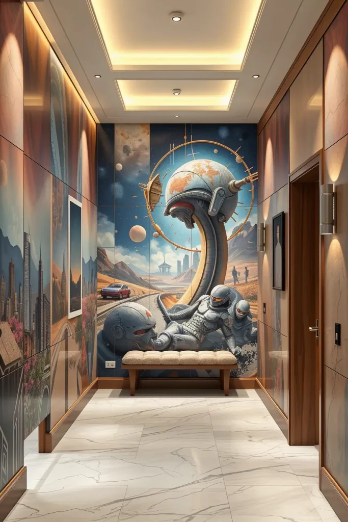64 Terra Futura Hallway Design Ideas to Transform Your Space