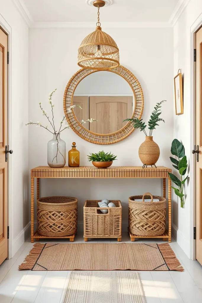 62 Modern Hallway Design With Natural Materials: Stylish Ideas for a Timeless Home