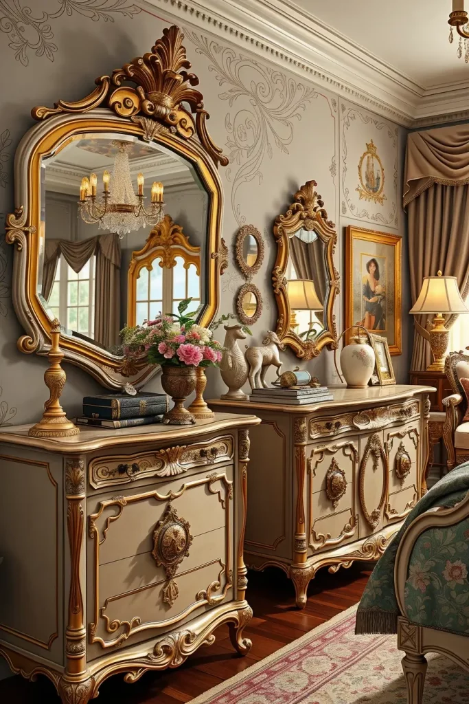 64 Rococo Revival Bedroom Furniture Ideas for Timeless Elegance