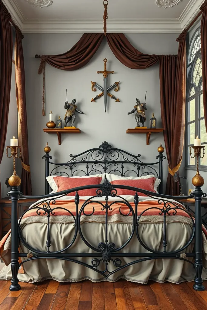 64 Castlecore Bedroom Inspiration Ideas for Dreamy Medieval Style