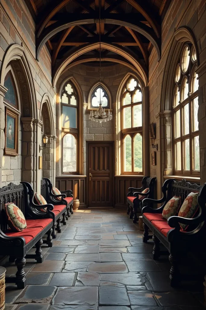 64 Castlecore Hallway Inspiration: Magical Medieval Designs for Your Home