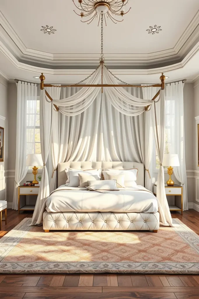 64 Romantic Bedroom Canopy Bed Ideas for a Dreamy and Stylish Retreat