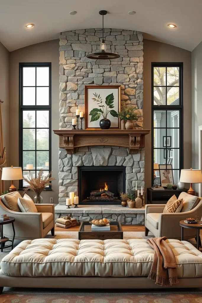 Stone Fireplace Bedroom: Cozy and Modern Design Ideas for Every Style
