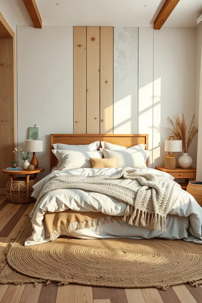 62 Modern Bedroom Design With Natural Materials for a Cozy and Stylish Space