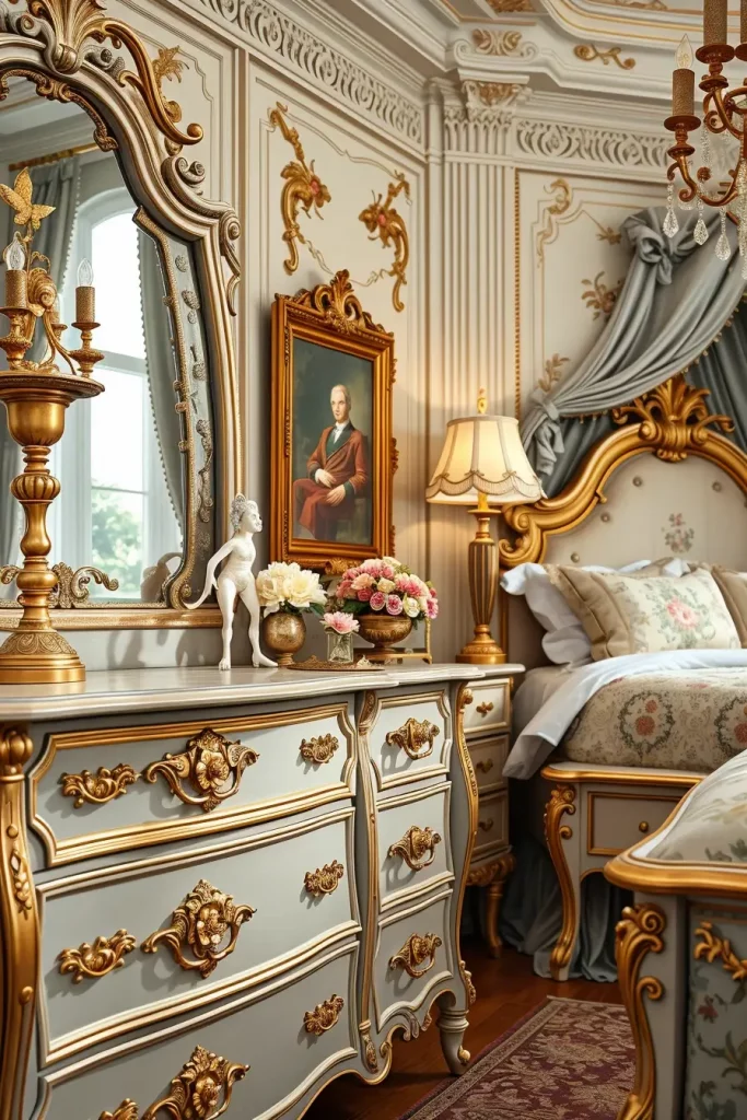 64 Rococo Revival Bedroom Furniture Ideas for Timeless Elegance