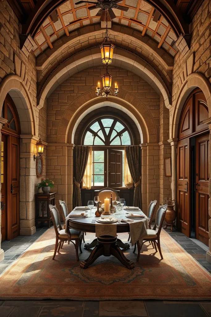 63 Castlecore Kitchen and Dining Room Inspiration Ideas for Timeless Medieval Elegance