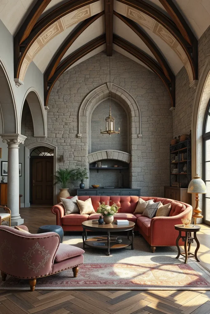 62 Castlecore Living Room Inspiration: Ideas for a Regal and Cozy Home