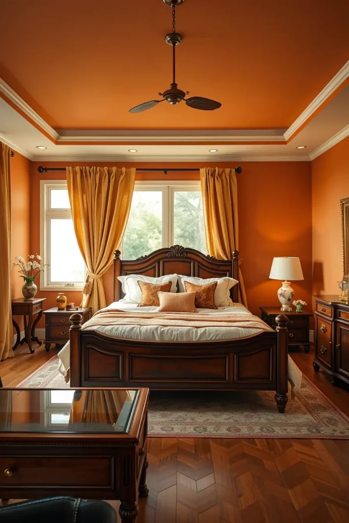 65 Terracotta and Tan Bedroom Ideas for a Warm and Elegant Interior