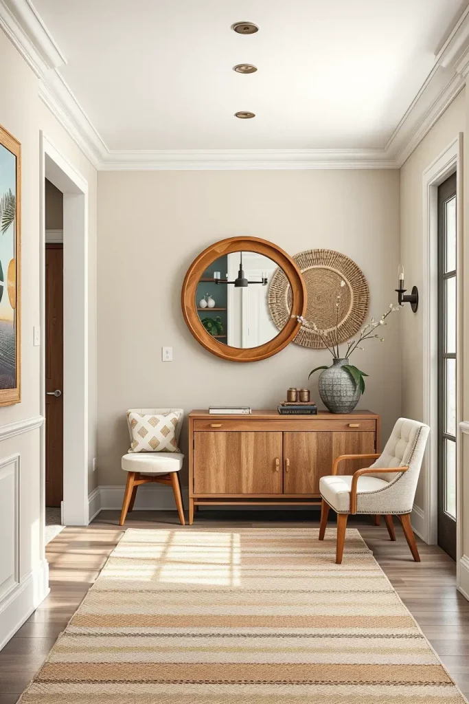 65 Earthy Hallway Styling Tips to Create a Warm and Natural Entryway
