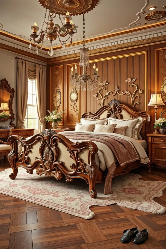 64 Rococo Revival Bedroom Furniture Ideas for Timeless Elegance