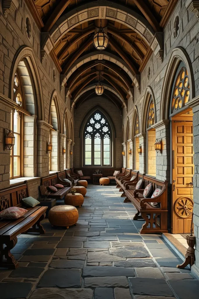 64 Castlecore Hallway Inspiration: Magical Medieval Designs for Your Home