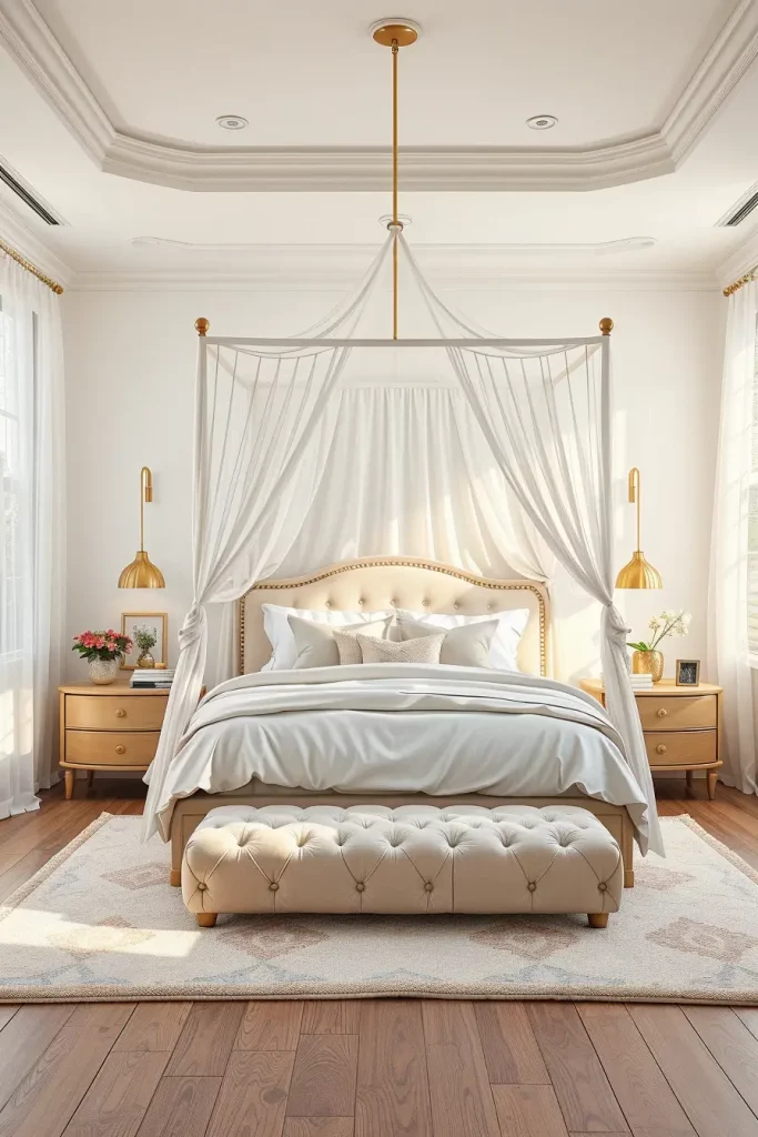 64 Romantic Bedroom Canopy Bed Ideas for a Dreamy and Stylish Retreat