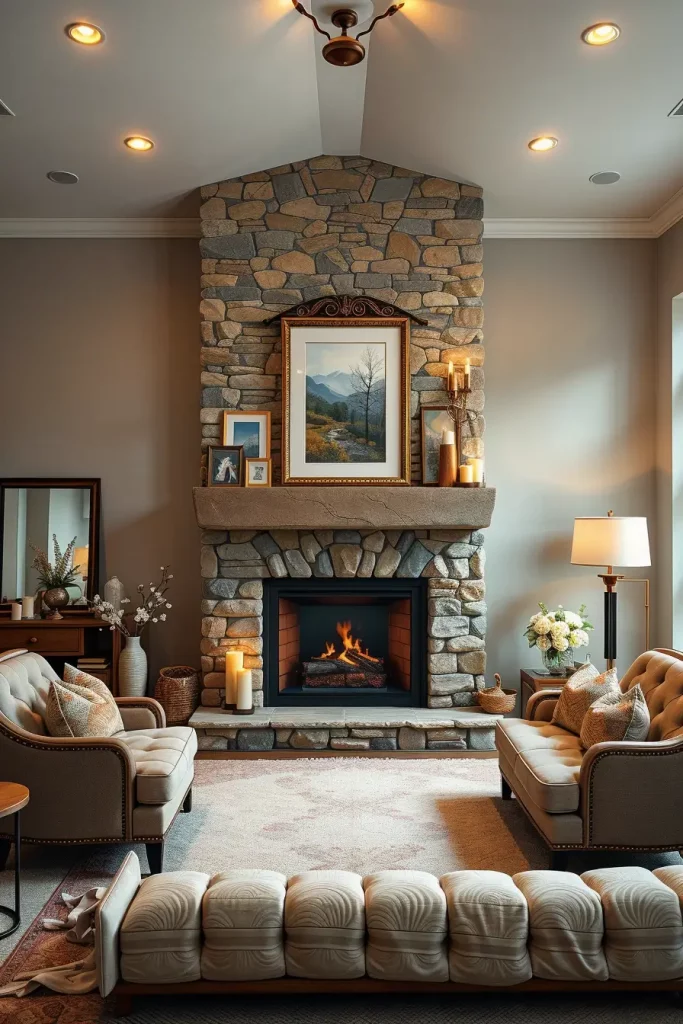 Stone Fireplace Bedroom: Cozy and Modern Design Ideas for Every Style