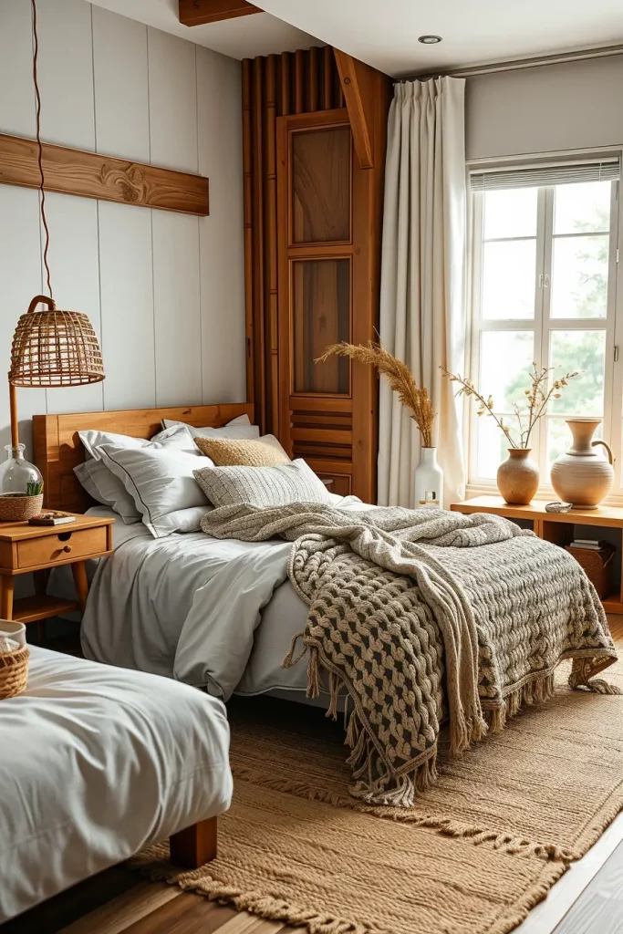 62 Modern Bedroom Design With Natural Materials for a Cozy and Stylish Space