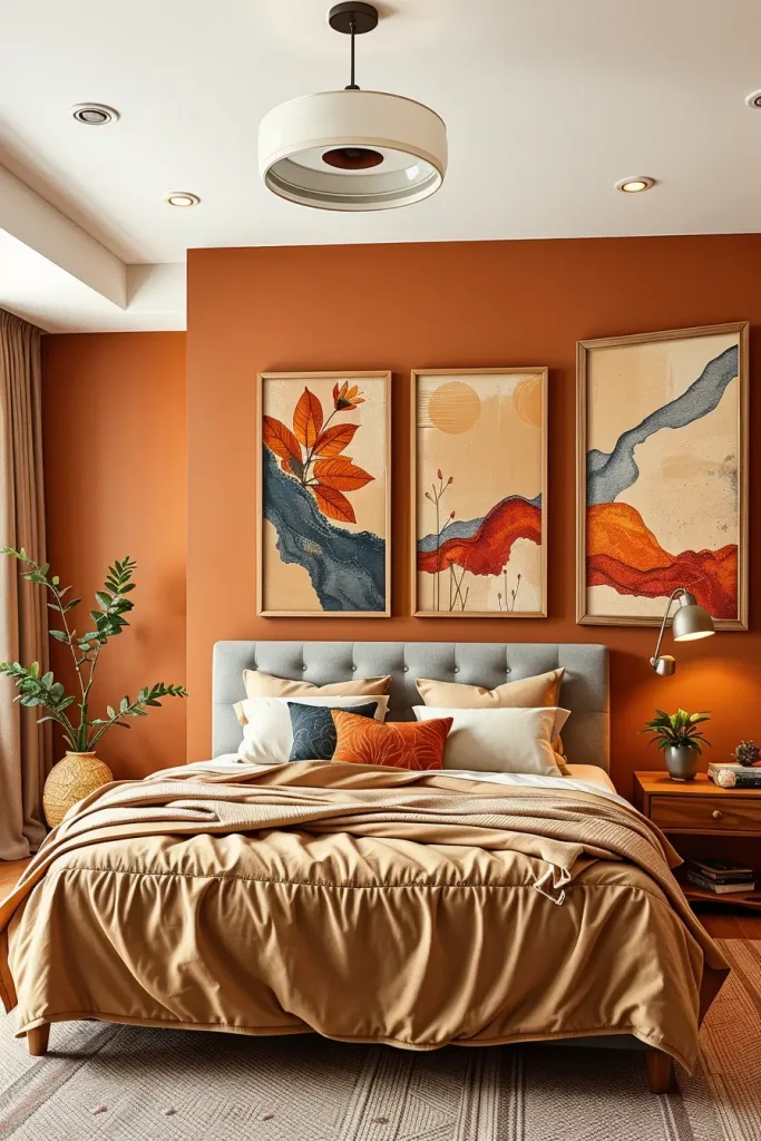 65 Terracotta and Tan Bedroom Ideas for a Warm and Elegant Interior