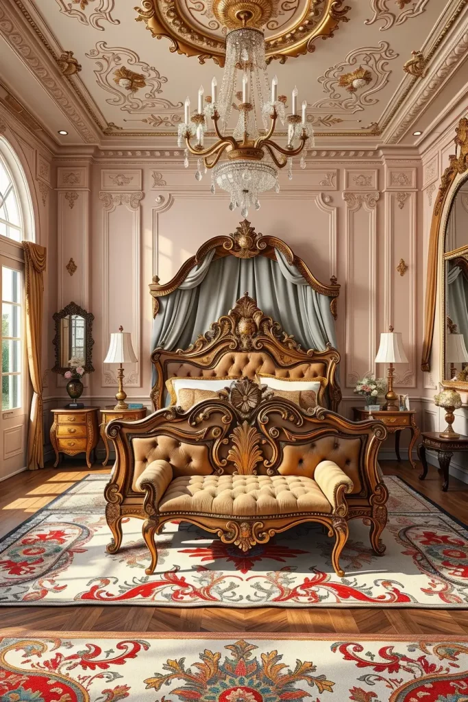 64 Rococo Revival Bedroom Furniture Ideas for Timeless Elegance