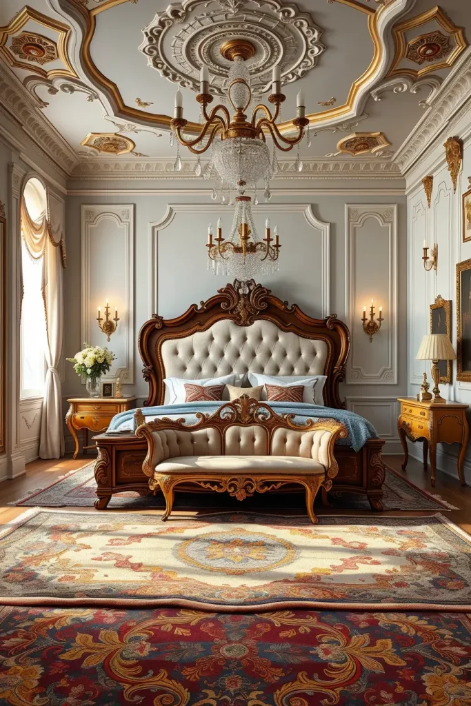 64 Rococo Revival Bedroom Furniture Ideas for Timeless Elegance