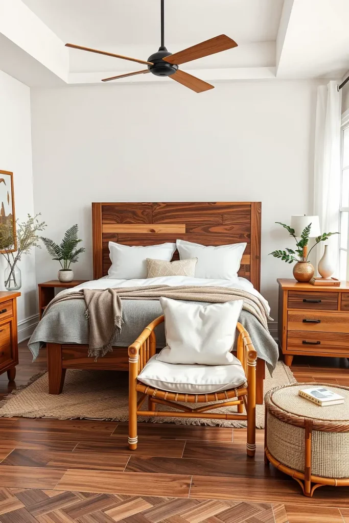 62 Modern Bedroom Design With Natural Materials for a Cozy and Stylish Space