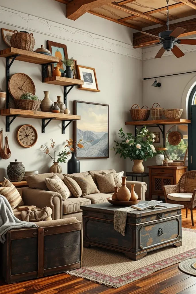 64 Warm Rustic Living Room Ideas for a Cozy and Inviting Home