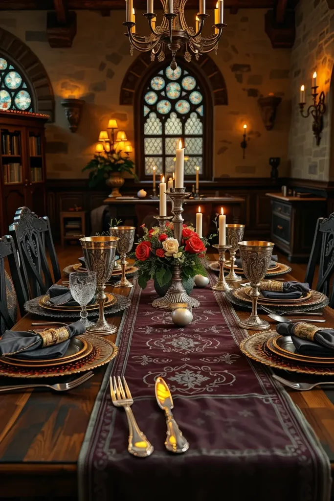 63 Castlecore Kitchen and Dining Room Inspiration Ideas for Timeless Medieval Elegance