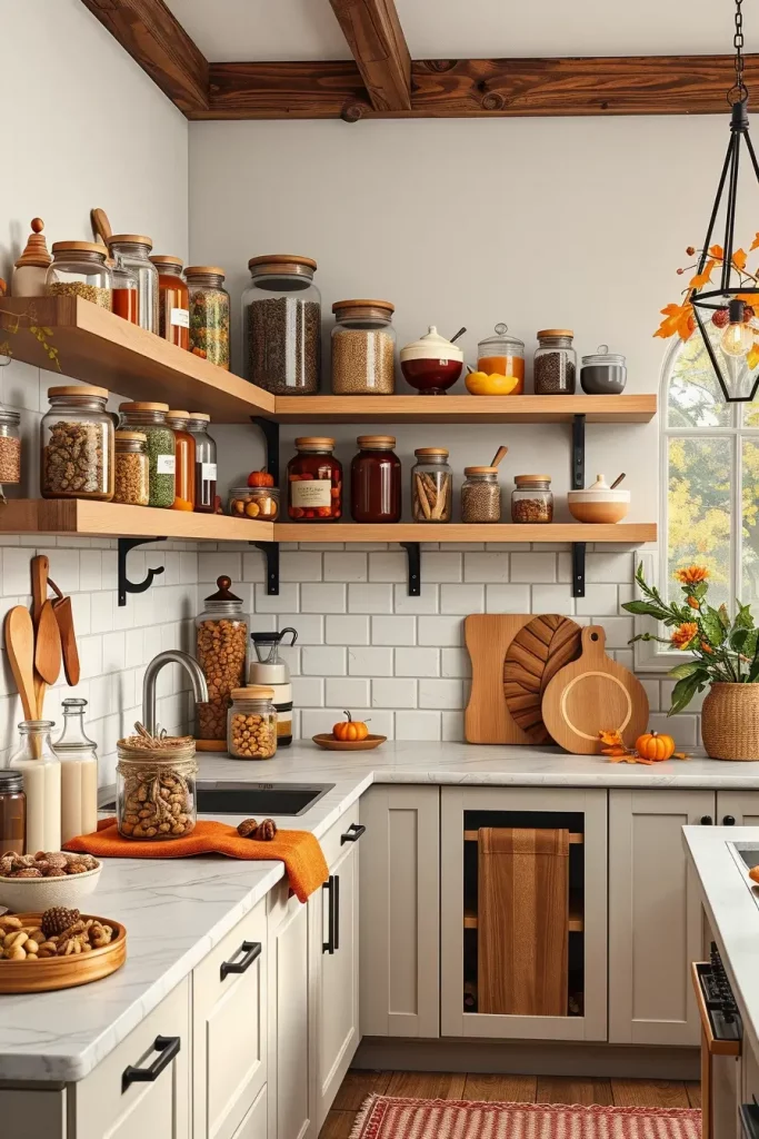 63 Cozy Kitchen Fall Decorations to Create a Warm and Inviting Space