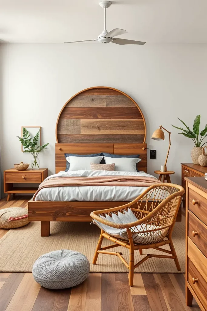 62 Modern Bedroom Design With Natural Materials for a Cozy and Stylish Space