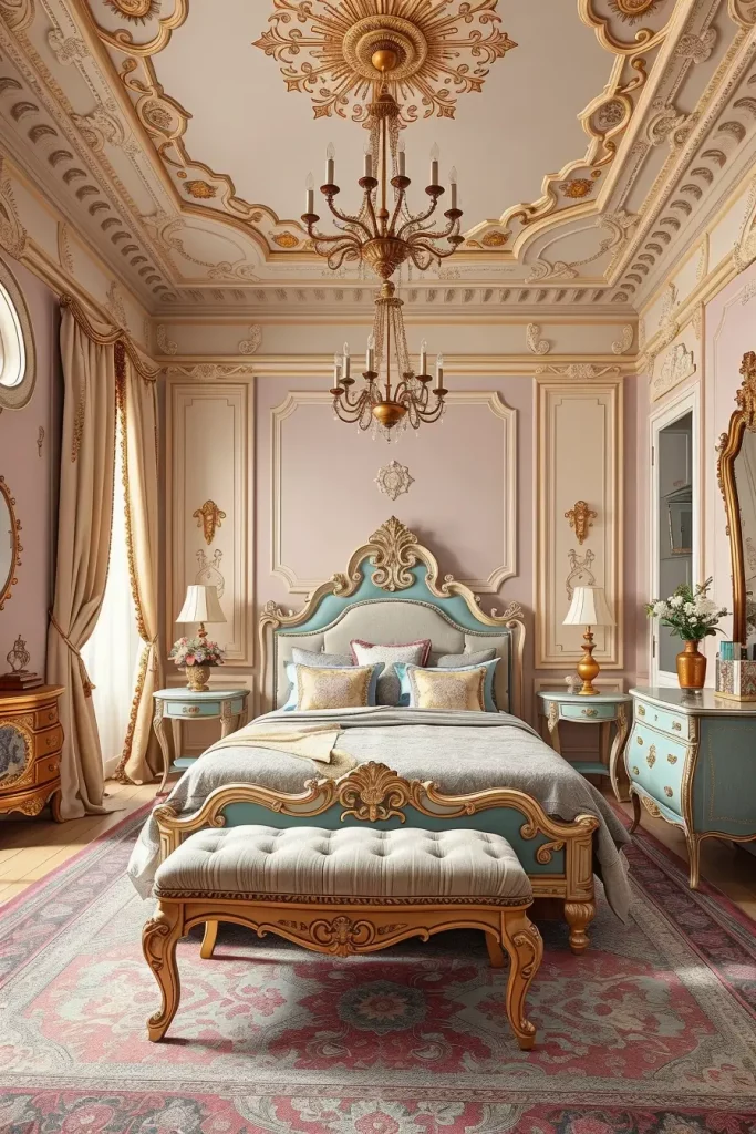 64 Rococo Revival Bedroom Furniture Ideas for Timeless Elegance