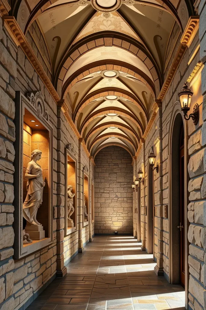 64 Castlecore Hallway Inspiration: Magical Medieval Designs for Your Home