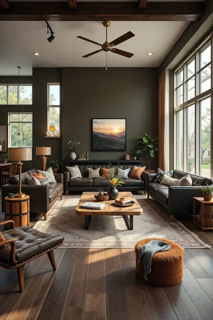 64 Earth-Tone Living Room Ideas for a Warm and Natural Home
