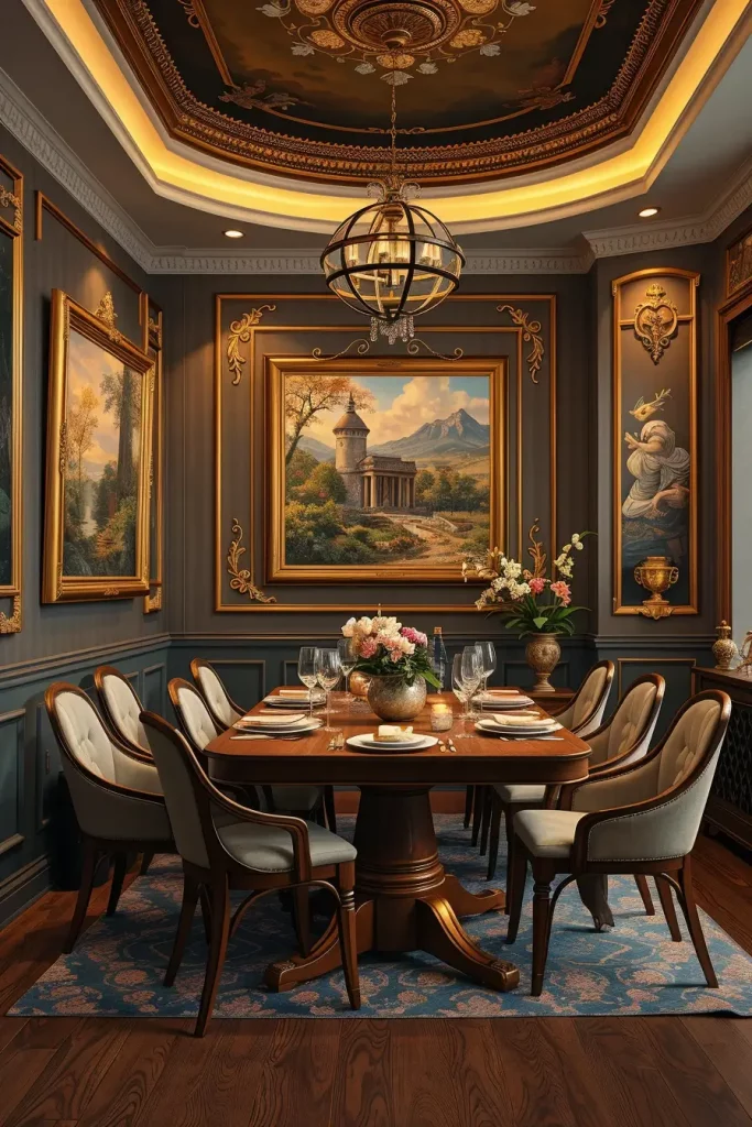 62 Warm-Toned Dining Room Interiors To Inspire Your Home Design