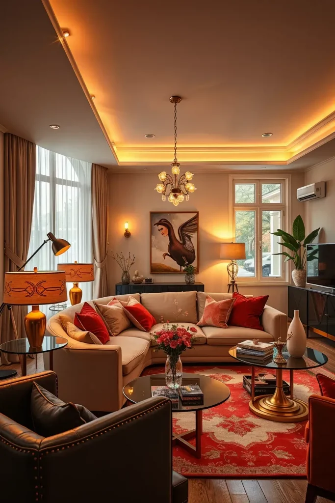 64 Cherry Coded Living Room Color Palette Ideas for Modern Interiors